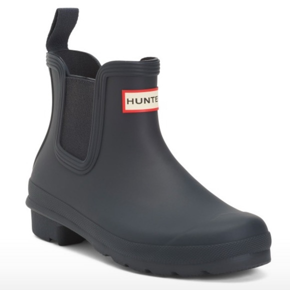 Hunter Dark grey Short Rain Boots worn once - Picture 1 of 1